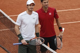 Andy Murray et Novak Djokovic vont faire équipe KEYSTONE/AP/Christophe Ena